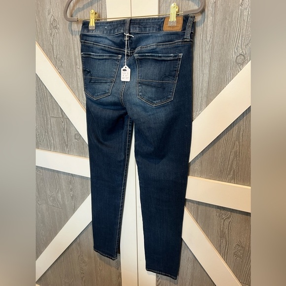B7.12 AEO Next Level Low-Rise Super Stretch Jeggings 2 ⢠Rise 8 ā¢inseam 29 - Picture 4 of 7